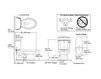 Схема Унитаз напольный Wellworth Kohler 2015 K-3978-RA-0 Современный / Скандинавский / Модерн