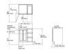 Схема Тумба под раковину Damask Kohler 2015 K-99517-TKR-1WB Современный / Скандинавский / Модерн