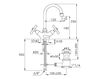 Схема Смеситель для раковины Stella Roma Roma 3217 Современный / Скандинавский / Модерн