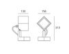 Схема Садовый светильник Epulo 13 Artemide S.p.A. 2016 T418939W10 Минимализм / Хай-тек