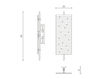 Схема Светильник настенный WALLIE APPLIQUE TATO COLLEZIONE 2016 WALLIE APPLIQUE TWA 210 Современный / Скандинавский / Модерн