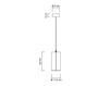 Схема Светильник CANDLE 1 In-es.artdesign Srls POP IN-ES019B-AF Лофт / Фьюжн / Винтаж / Ретро