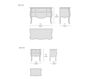 Схема Комод Tecni Nova Muebles 4219/26 Лофт / Фьюжн / Винтаж / Ретро