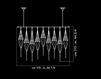 Схема Люстра CESENDELLO Fortuny Lamps 2017 AF 017-9 Восточный / Японский / Китайский