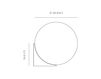 Схема Светильник настенный Michael Anastassiades 2017 Single Sconce 150 - Wall Mounted Минимализм / Хай-тек