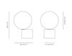 Схема Лампа настольная Michael Anastassiades 2017 Tip of the Tongue Минимализм / Хай-тек