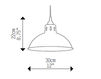Схема Светильник Osson Mullan Lighting 2017 MLP262 Лофт / Фьюжн / Винтаж / Ретро