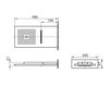 Схема Лейка душевая настенная Graff AQUA-SENSE 5105000 Минимализм / Хай-тек