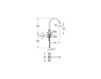 Схема Смеситель для кухни Costa S Grohe 2016 31774001 Современный / Скандинавский / Модерн