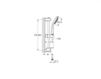 Схема Душевая штанга Euphoria Grohe 2016 27232001 Современный / Скандинавский / Модерн