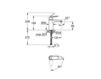 Схема Смеситель для раковины Eurosmart Cosmopolitan Grohe 2016 2339800E Современный / Скандинавский / Модерн
