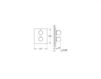Схема Термостат Grohtherm 3000 Cosmopolitan Grohe 2016 19568LS0 Современный / Скандинавский / Модерн