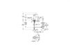 Схема Смеситель для раковины Quadra Grohe 2016 32632000 Современный / Скандинавский / Модерн