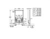 Схема Каркас для монтажа сантехники Rapid SL Grohe 2016 38543000 Современный / Скандинавский / Модерн
