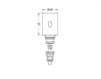 Схема Сенсорный датчик для писсуара Tectron Grohe 2016 37428000 Современный / Скандинавский / Модерн
