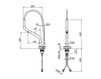 Схема Смеситель для кухни Quadrodesign 2018 405 Современный / Скандинавский / Модерн