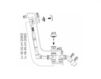 Схема Система перелива для ванной Mamoli Accessori 208300000001
