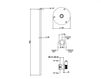 Схема Душевой кронштейн Bongio INOX 3 1 6 70977ASRM