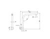 Схема Душевой кронштейн Bongio SHOWER 00796CR0RPR