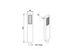 Схема Лейка душевая Bongio SLIDING RAIL 920CR00