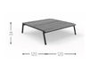 Схема Столик журнальный Talenti srl Cottage COTTC120-B