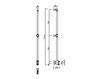 Схема Полотенцесушитель Giulini Contemporary GG9-416/L