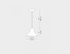 Схема Светильник ARCHETYPE Luceplan by gruppo Calligaris 2018 1D680L000023