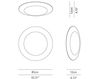 Схема Светильник настенный RING TONDA Modo Luce 2018 RITEAP085L01