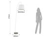 Схема Торшер LITTLE SMARTY WHITE F.lli Tomasucci  ILLUMINAZIONE 3065 Современный / Скандинавский / Модерн