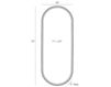 Схема Зеркало настенное Vaquero Arteriors Home  MIRRORS 6778