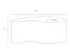 Схема Столик журнальный Meadow  Arteriors Home  FURNITURE 2100