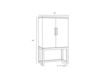 Схема Бар McMahen Arteriors Home  FURNITURE 5529