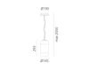 Схема Светильник Gople Artemide S.p.A. 2019 1406010A