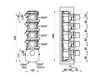 Схема Смеситель термостатический Gessi Spa Bathroom Collection 2012 43238 Современный / Скандинавский / Модерн