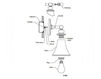 Схема Бра Hudson Valley Lighting Standard 4501-SN Современный / Скандинавский / Модерн