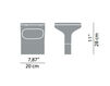 Схема Лампа напольная SKY Luceplan by gruppo Calligaris Classico 1D630T1LL013 Современный / Скандинавский / Модерн