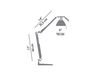 Схема Лампа настольная FORTEBRACCIO Luceplan by gruppo Calligaris Classico 1D33N2FI0002 Современный / Скандинавский / Модерн