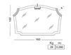 Схема Зеркало Eurodesign Bagno Garden GASS-160 Классический / Исторический / Английский