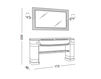 Схема Композиция Eurodesign Bagno Luxury COMPOSIZIONE 3 Классический / Исторический / Английский
