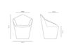 Схема Кресло PENTA Viccarbe Armchairs PE-1 1 Современный / Скандинавский / Модерн