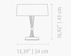 Схема Лампа настольная Delightfull by Covet Lounge Table MILES TABLE gold Современный / Скандинавский / Модерн