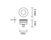 Схема Встраиваемый светильник Led Luce D'intorni  Tecnico Decorativo ADO R Современный / Скандинавский / Модерн