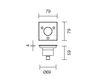 Схема Встраиваемый светильник Led Luce D'intorni  Tecnico Decorativo CAD Q Современный / Скандинавский / Модерн