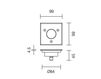 Схема Встраиваемый светильник Led Luce D'intorni  Tecnico Decorativo MID Q Современный / Скандинавский / Модерн