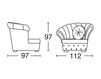 Схема Кресло Formerin Сontemporary Classic MARILYN Poltrona/Arm-chair Классический / Исторический / Английский