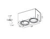 Схема Встраиваемый светильник Luciferos Trimless Downlighters IN02AM/01 Современный / Скандинавский / Модерн