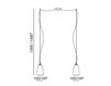 Схема Светильник Flute Ruggiu Lightingwear Giodi G1095.05 Современный / Скандинавский / Модерн