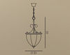 Схема Светильник Cremasco Illuminazione snc Il Rilegato 1812/1S-LN.s Классический / Исторический / Английский