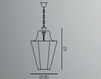 Схема Светильник Cremasco Illuminazione snc Il Rilegato 1035/1S-GR.sm Классический / Исторический / Английский