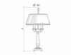 Схема Лампа настольная Laudarte Leone Aliotti ABV 1143 Классический / Исторический / Английский